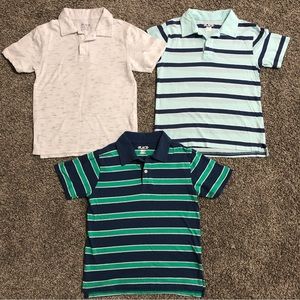 3-Children’s Place polos boys sz M 7/8.